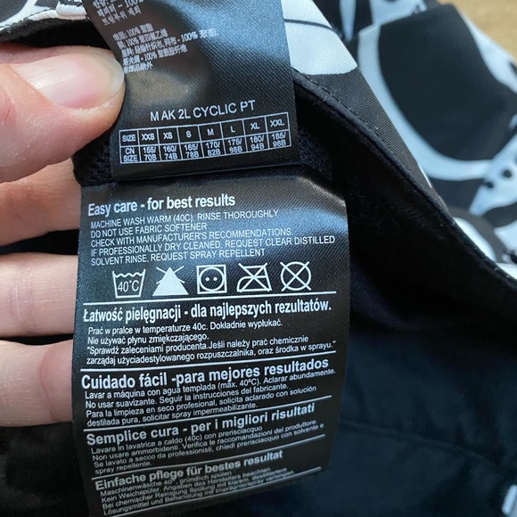 Burton [AK] Black/White Graphic Gore-Tex Swash Snowboard Men’s Pants Size XL - Picture 6 of 8